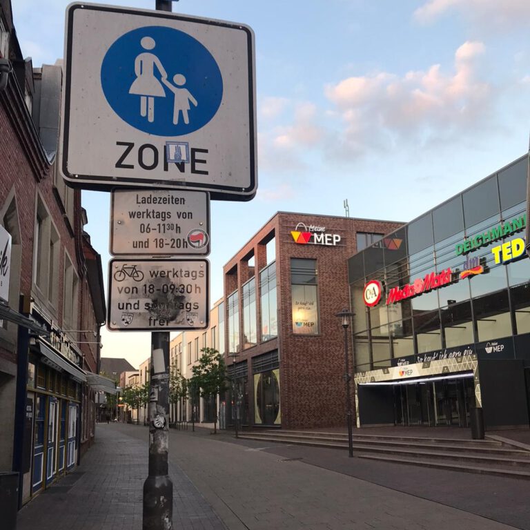 Keine Fahrradfreigabe für die Bahnhofstraße