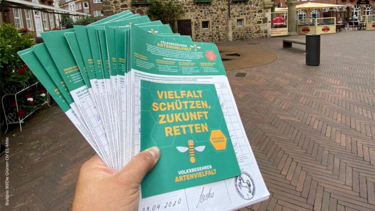 Grüne Emsland Mitte ziehen Bilanz zum Volksbegehren Artenvielfalt