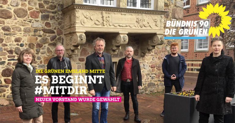 Neuer Sprecher im Vorstand Bündnis 90/Die Grünen in Emsland Mitte