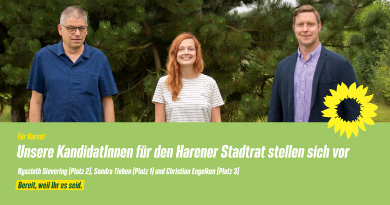 Grüne Ortsgruppe will in den Stadtrat Haren