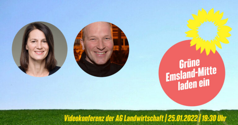 Veranstaltunghinweis: Zukunftsfragen der Landwirtschaft. 25.1.22