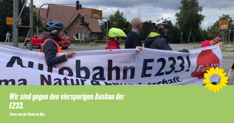 Gegen den Ausbau der E233