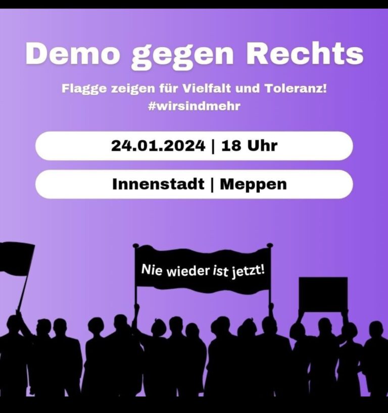 Demo gegen Rechts! 24.1.2024