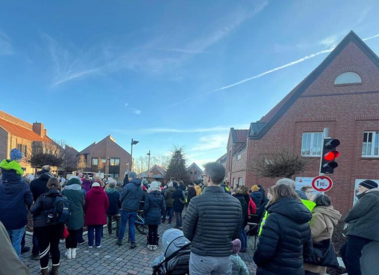 Demo gegen rechts in Haselünne.