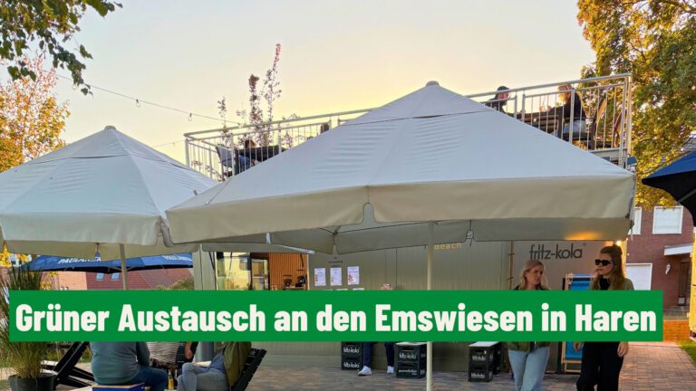 Grüner Austausch an den Emswiesen